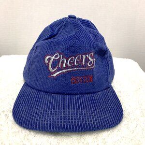 Cheers Boston Corduroy Snap Back Hat USA